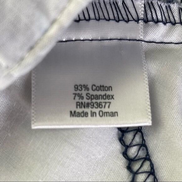 St John’s Bay Blue Teal Straight Leg Mosaic Medallion Print Pants Size 6 P - Picture 11 of 15